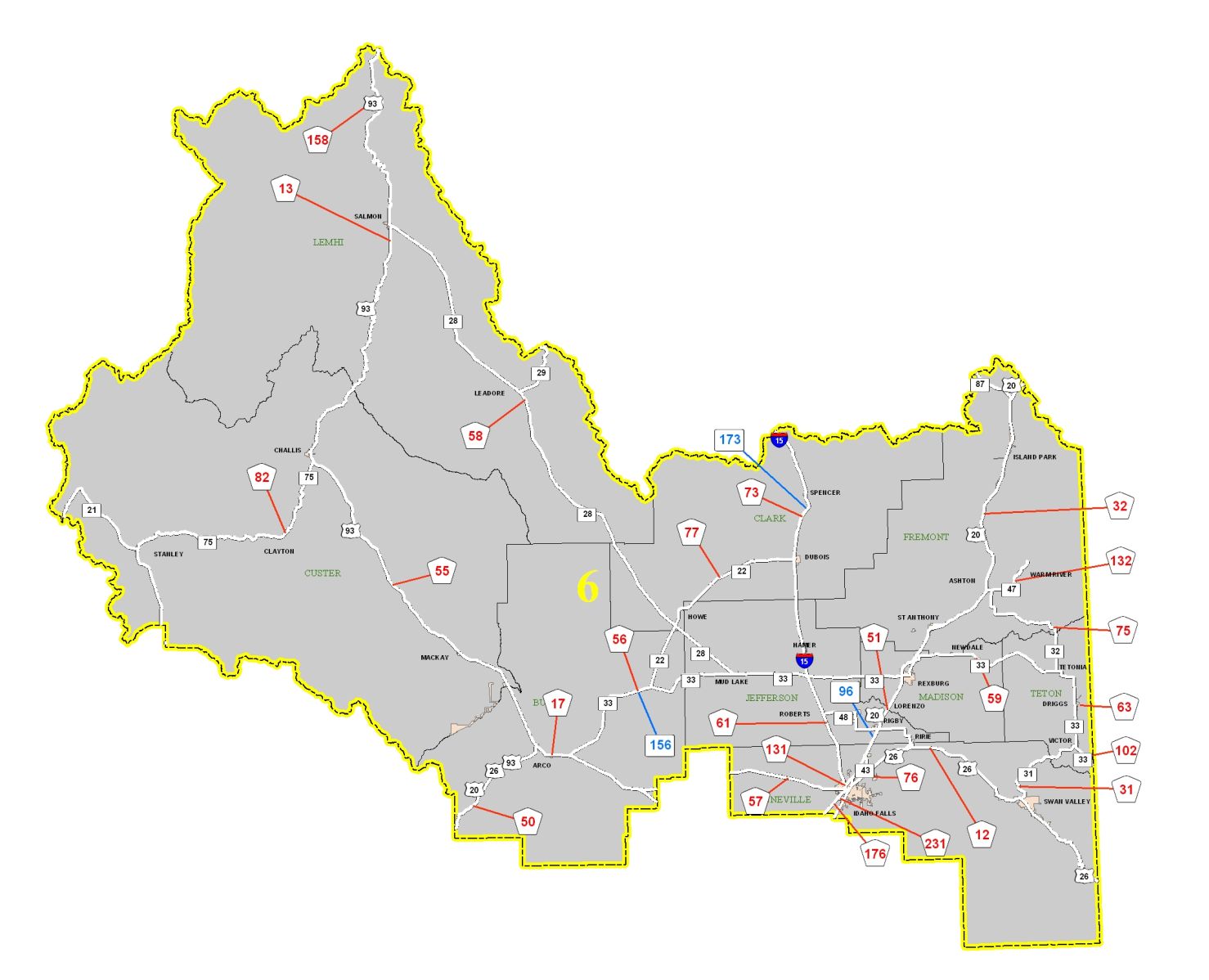 District 6 - East Idaho